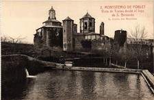 CPA AK Monasterio de POBLET Vista de Torres d...