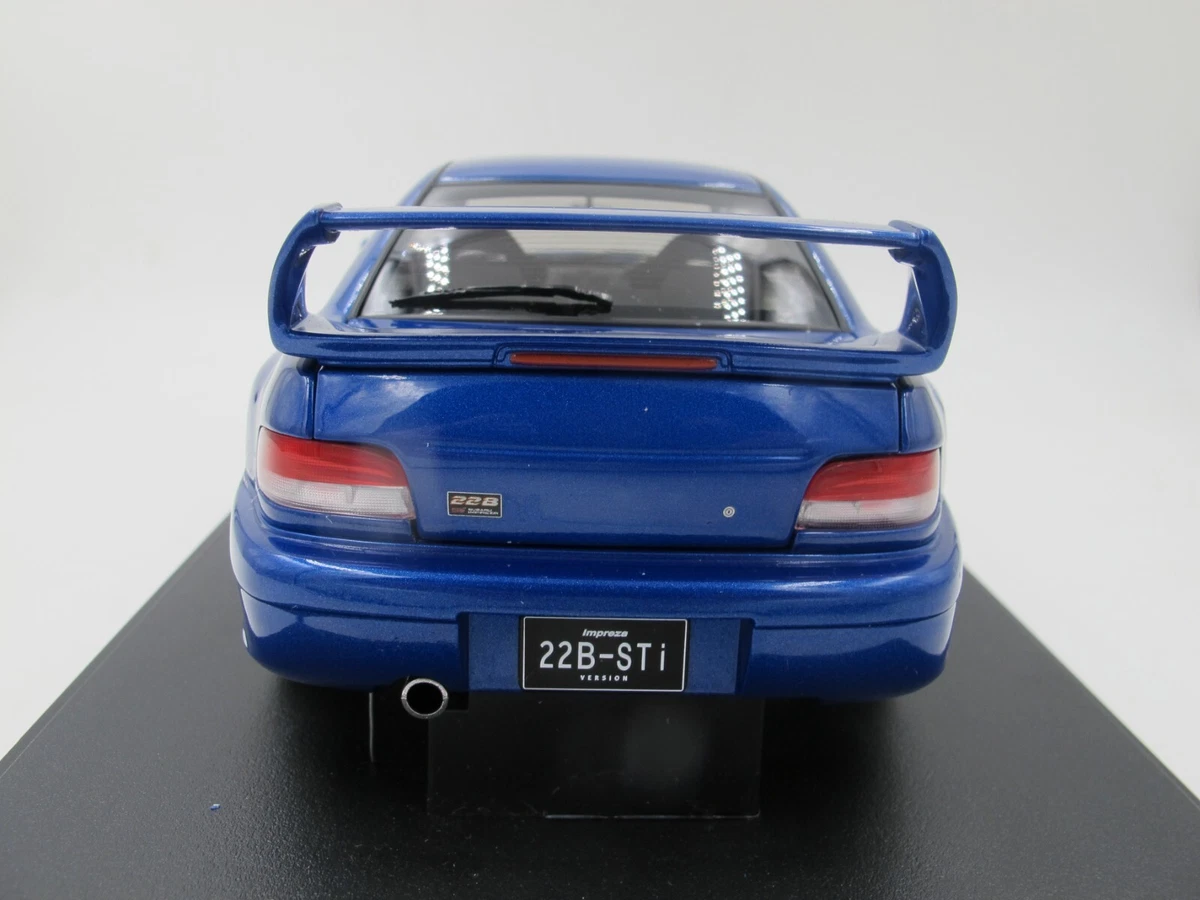 Autoart 1/18 Subaru Impreza 22B-STI VERSION Alloy car model