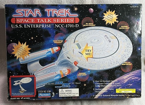ENTERPRISE NCC-1701-D • TNG CAST • STAR TREK THE NEXT GENERATION - Picture 18 of 18
