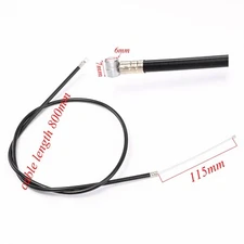 800mm Clutch Throttle Cable for 2 Stroke Bike Mini Dirt Pit Go Kart 47cc 49cc