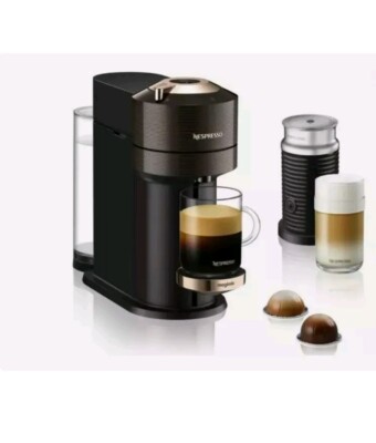 Nespresso Vertuo Next Premium Kapsel Kaffeemaschine - Rich Brown