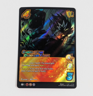 YU YU HAKUSHO TCG Single YYHDT SWORD OF THE DARKNESS FLAME R Foil