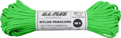 550LB PARACORD Nylon Rope Type III PARACHUTE ROPE (50 or 100 Feet) - Picture 19 of 23