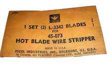 vintage ideal new (nos) stripmaster replacement blades you pick
