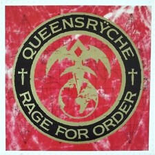 QUEENSRYCHE Rage For Order BANNER HUGE 4X4 Ft Fabric Poster Tapestry Flag art