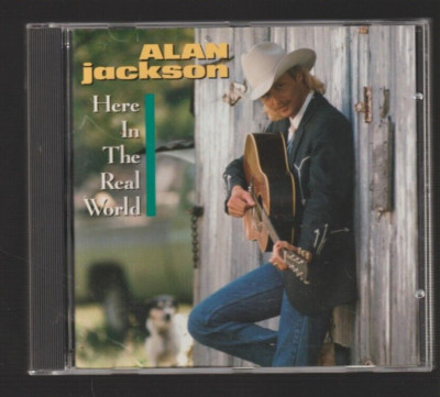 1989 ALAN JACKSON: Here in the Real World CD Used