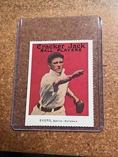 1977 Dover Publications Cracker Jack Ball Players Reprint # 18 Johnny Evers