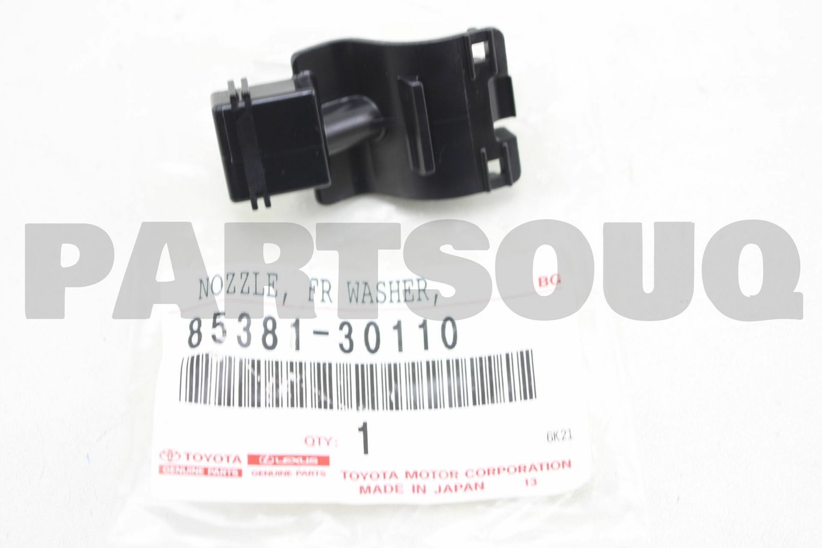 8538130110 Genuine Toyota NOZZLE SUB-ASSY, WASHER 85381