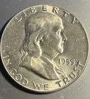 1955 50C Franklin Half Dollar High Grade