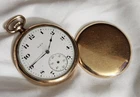 ELGIN VINTAGE POCKET WATCH #  324249741  RUNS 10KT GF CASE