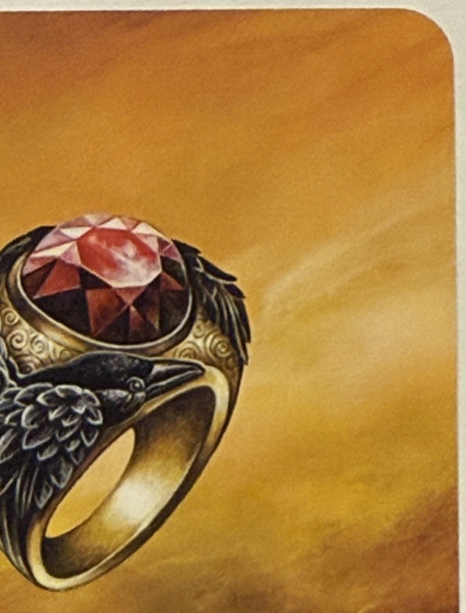 Ring of Morrigan Foil - Unique - Arthurian Legends - Sorcery