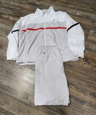 Vintage Lacoste Windbreaker Track Suit Size 42 Euro Large Womens 2161
