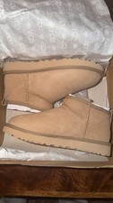 UGG Classic Ultra Mini Boot SAND- UK 4 - Brand New - Authentic