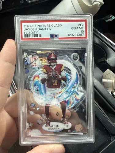 2024 Topps Signature Class - Fluidity Jayden Daniels #F-2 (RC)