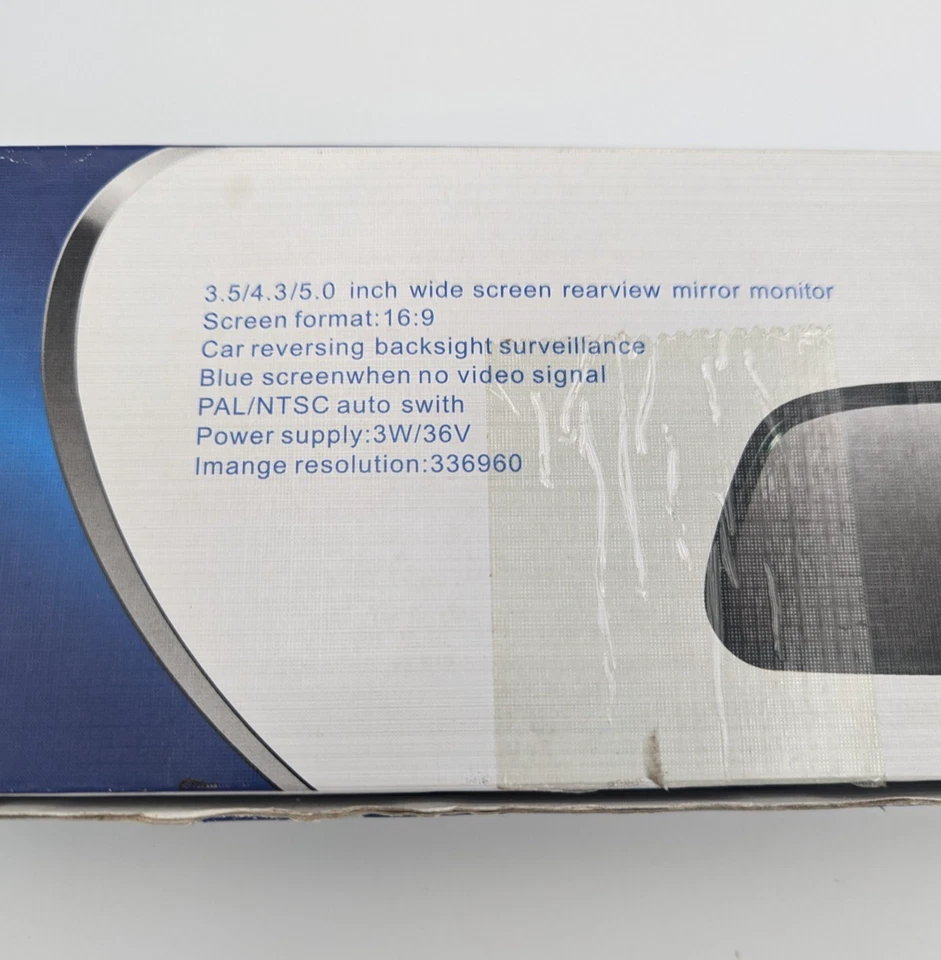 Автомобильная камера заднего вида E-sky 170 градусов номерной знак резервная камера и 4,3-дюймовое ЖК-зеркало - Изображение 3 из 4