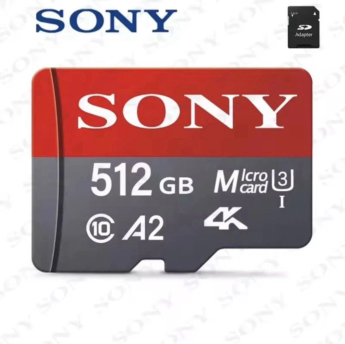 Scheda Di Memoria Micro SD 512 GB - Ad Alta Velocità Per Smartphone, Droni, Videocamere E Dispositivi Di Gioco - Con Adattatore SD