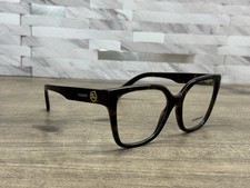 Burberry 2443 3002 Eyeglasses Women's Dark Havana Full Rim Square 53 17-140