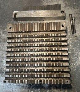 Metalworking Lolli Mfg. Inc. 8” X 8” X 2” Plate Numbered Fixture