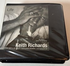 KEITH RICHARDS [READ BY JOHNNY DEPP & JOE HURLEY] Keith Richards - LIFE 20 CDs