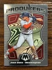 2021 Panini Mosaic Baseball Juan Soto Washington Nationals Producers Insert #P6