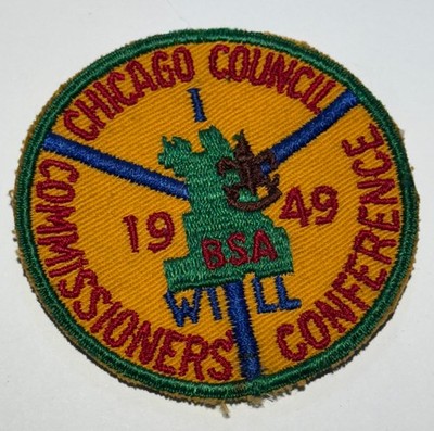 1949 Chicago Council Commissioners Conference    Boy Scout MX0
