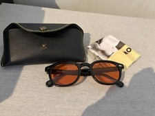 MOSCOT Lemtosh Woodstock Orange Tint Wide Authentic