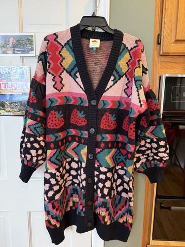 Farm Rio Strawberry Cardigan