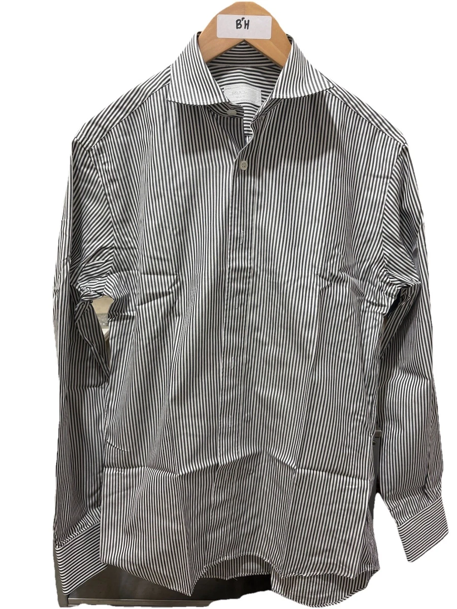 PRADA Striped Dress Shirts for Men for sale | eBay