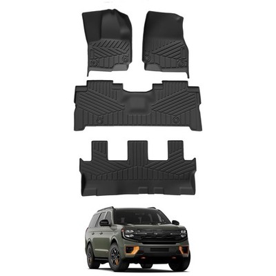 Floor Mat Cargo Liner Compatible with 2025 Ford Expedition Max TPE All-Weathe...