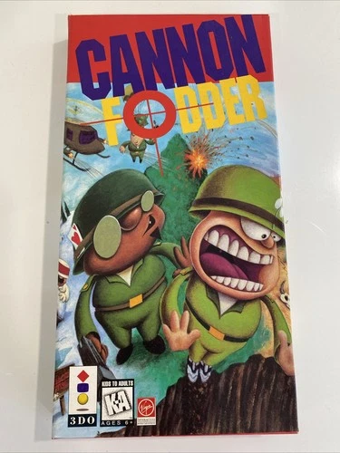 Cannon Fodder Long Box 3DO