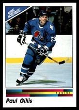 1990-91 Panini Stickers Paul Gillis Quebec Nordiques #143