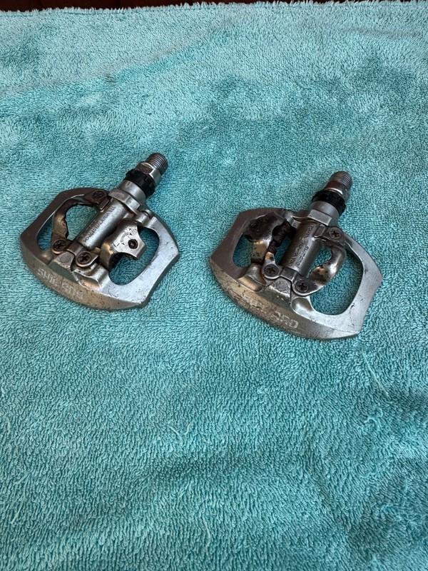 Shimano PD-A530 SPD Clipless Platform Single Side Touring Pedals Pair Aluminium
