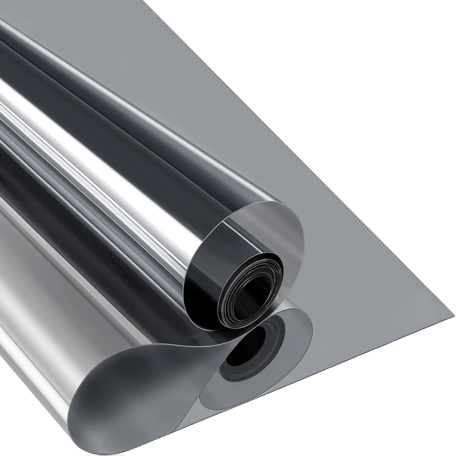 Self-adhesive One Way Privacy Window Mirror Film Sticker Heat UV Reflective Tint