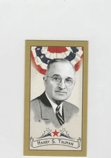 2025 Topps 205 Harry S. Truman Presidential 1st Pitches SSP Insert Short Print
