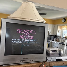 Dr. Jekyll and Mr. Hyde NES With Manual & Sleeve (Nintendo, 1989) - Clean Tested