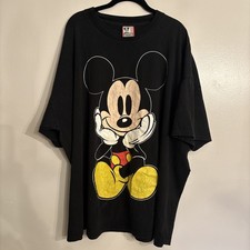 Walt Disney World Mickey Mouse Single Stitch Tshirt  Made In USA Super Size