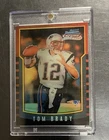 2000 Bowman Chrome Tom Brady #236 Refractor (RC) Custom