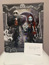 NEW Monster High Skullector The Nightmare Before Christmas Jack & Sally Dolls 