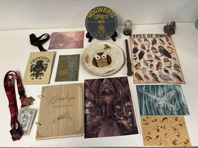 14 Rare Harry Potter Loot Crate Litjoy Wizarding Trunk Universal World Promo Lot