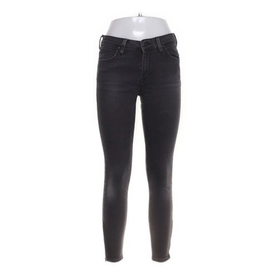 Lee, Jeans, Größe: M, Schwarz, Einfarbig, Denim, Damen #J3p