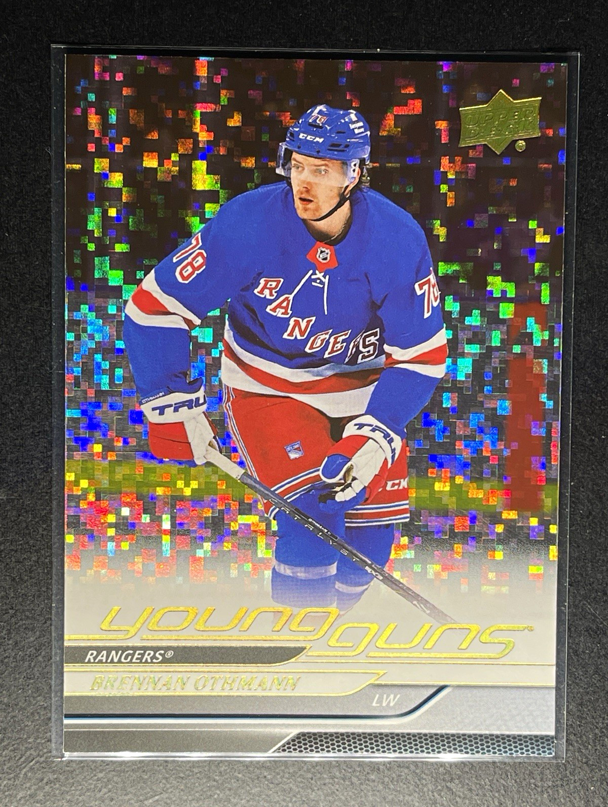 2024-25 Upper Deck Young Guns Brennan Othmann Speckled Rainbow Foil (RC) #206