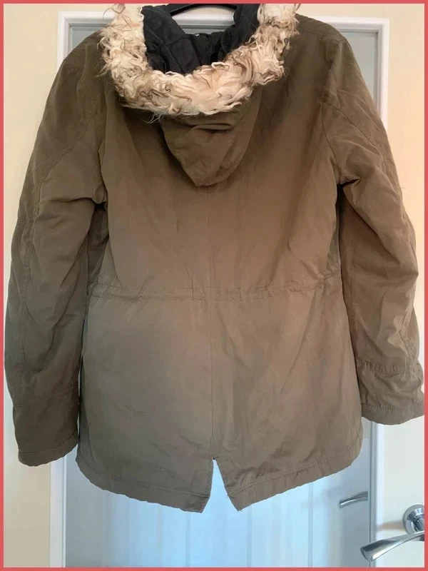 Khaki coat / atmosphere size 14 - Image 2 of 3