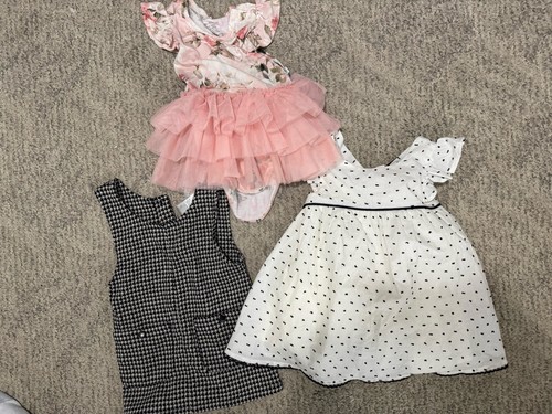 clothes for kids girls Mixed Lot Dresses 12 M 18-14 M