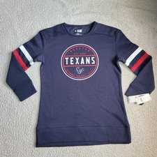 NFL Houston Texans Women's Long Sleeve Sweatshirt Size Medium BNWT