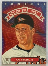 1992 Triple Play CAL RIPKEN JR. #GS-11 Gallery of Stars Baltimore Orioles HOF