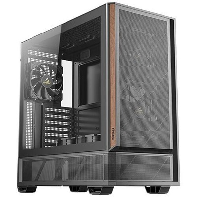 Antec P30 Air 5 PWM Fans Metal Mesh Front with Premium Wood Mid-Tower ATX Case