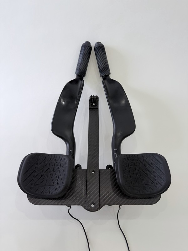 Canyon H36 Aerocockpit TT Triathlon Carbon Fibre Aero Bars - Profile Design BTA