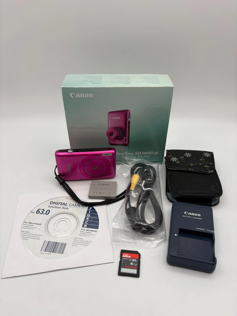 Canon PowerShot SD1400 IS Digital Cameras for Sale | Shop New