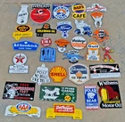 Lot of 30 Porcelain Enamel Signs – Mixed Designs, Vintage Style, single sided
