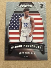 2020-21 Panini Prizm Draft Picks - Global Prospects James Wiseman #97 (RC)